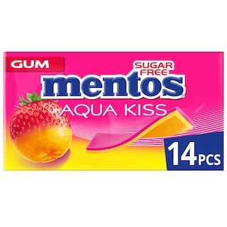 Mentos | Gum | Kauwgom | Strawberry-mandarin 