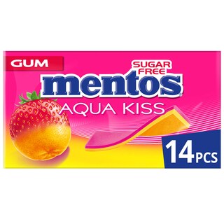 Mentos | Gum | Chewing gum | Strawberry-mandarin 