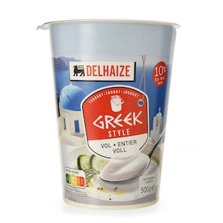 Delhaize | Yoghurt | Grieks | 10% v.g. 