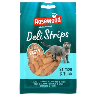 Rosewood | Snacks chat | Strips | Thon & saumon 