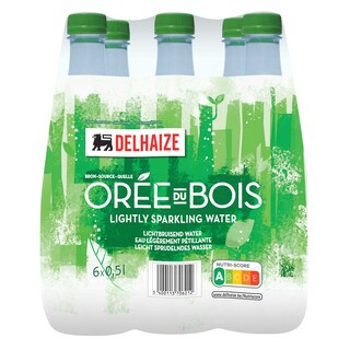 Delhaize | Orée du Bois | Mineraalwater | Licht bruisend | Pet 6 x 50 cl