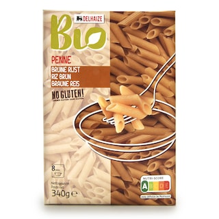 Delhaize | Bio | Pâtes | Penne | Riz brun | Bio 