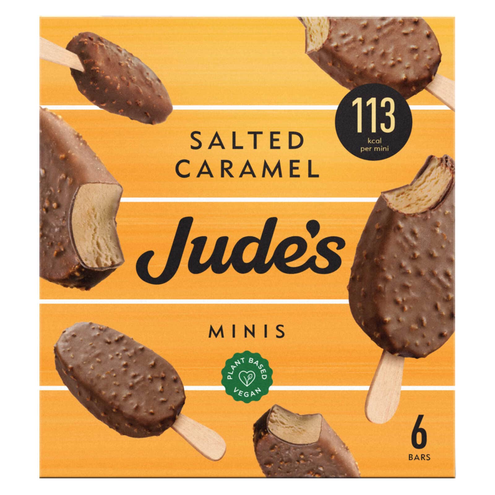 Jude's Plant based | Salted caramel | Mini sticks
