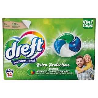 Dreft | 4in1 | Wasmiddel | Caps | Kleur 