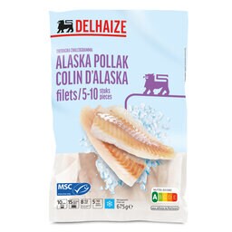 Delhaize | Filet de colin | Alaska 675 gr