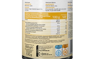 Delhaize | Haricots | Blancs 530 gr