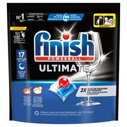 Finish | Capsules Vaisselle | Ultimate Regular 17 pc