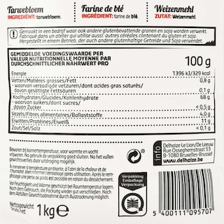 Delhaize | Farine | Fluide 