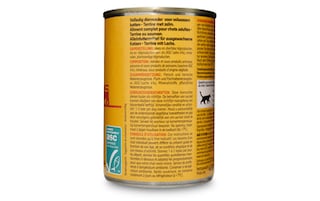 Delhaize | Aliment chat | Terrine | Saumon 