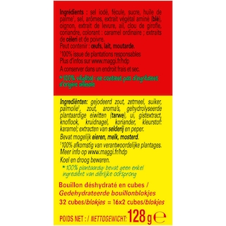 Maggi | Bouillon Kub Or 32 Cubes 