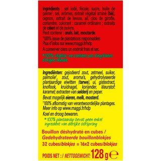 Maggi | Bouillon | Kub or 32 blokjes 128 gr