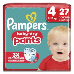 Pampers | Baby Dry Pants | Culottes | Taille 4 