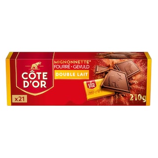 Côte d'Or | Mignonnettes | Pralines | Praliné | Double Lait 