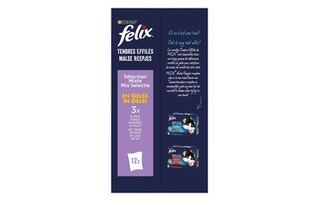 Felix | Malse Reepjes | Kattenvoeding | Senior | Gelei | Mix 12 x 85 gr