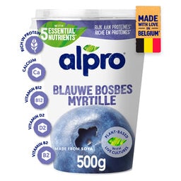 Alpro | Blauwe bosbes | Plantaardig alternatief voor yoghurt 