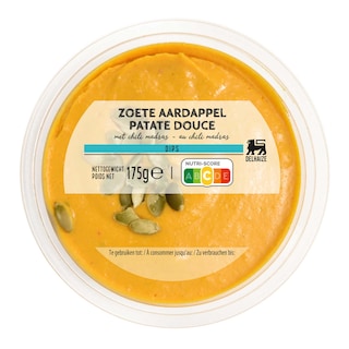 Delhaize | Zoete aardappel met chili madras 