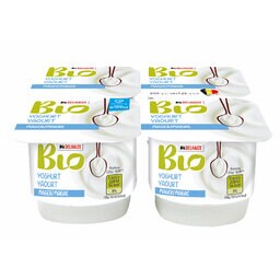 Delhaize | Bio | Yoghurt | Mager | Bio 4 x 125 gr