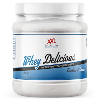XXL Nutrition | Delicious Series | Proteinen | Whey | Cookie & Cream 
