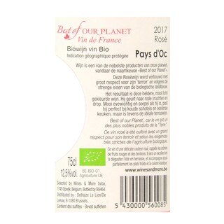 France - Frankrijk | Midi de la France - Oc IGP | Best Of Our Planet Rosé | Bio 