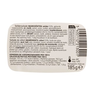 Delhaize | Salade | Selder 