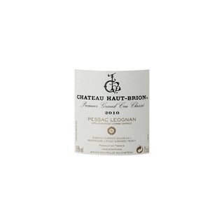 FR BORDEAUX PESSAC LEOGNAN | Château Haut Brion | Caisse en bois | 2010 Rouge 