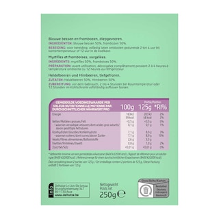 Delhaize | Myrtilles et framboises 