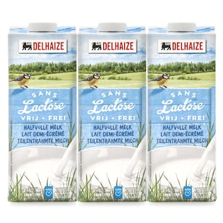 Delhaize | Lait | Demi-écrémé | Sans Lactose 