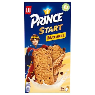LU | Prince | Koekjes | Start | Ontbijt | Naturel 6 x 50 gr