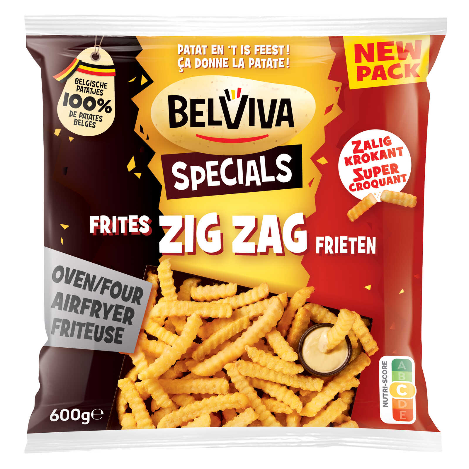 Belviva Zigzag | Frieten