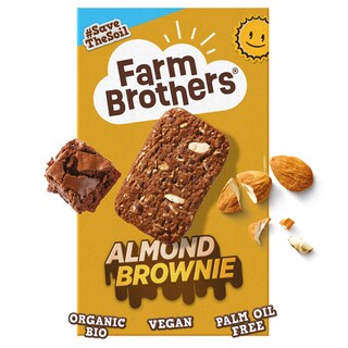 Farm Brothers | Biscuits | Almond Brownie | Bio | Vegan 135 gr