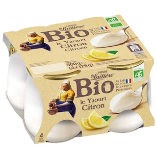 Nestlé | La Laitière | Yaourt | Citron| Bio 
