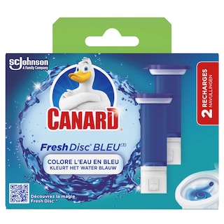 WC blok | Fresh disc | Bleu | Navulling