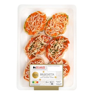 Delhaize | Bruschetta | Mix | 6 stuks 