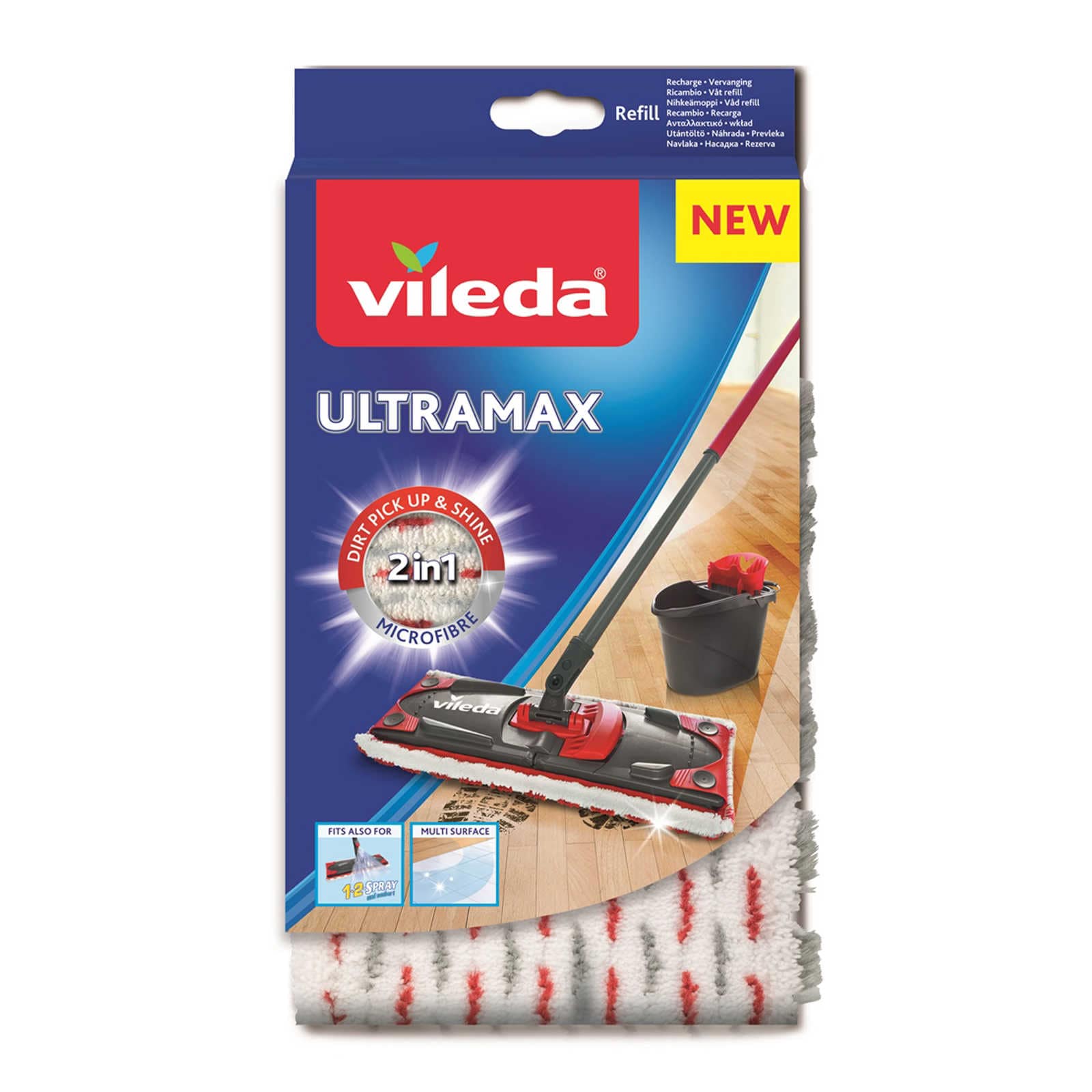 Vileda Ultra max | vervangin | 2in1