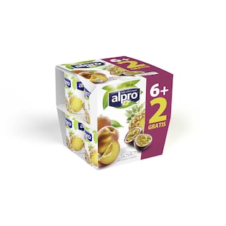 Alpro | Alternatief yoghurt | Perzik/Ananas-Passievru 