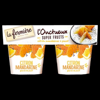 La Fermière | Yaourt  | Citron mandarine 
