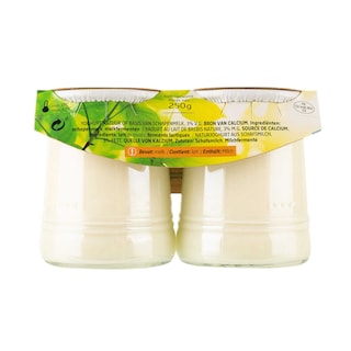 Delhaize | Yaourt | Nature | Lait de brebis 2 x 125 gr