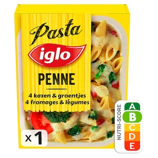 Iglo | Pasta Meals | Penne | 4 kazen met groentjes 