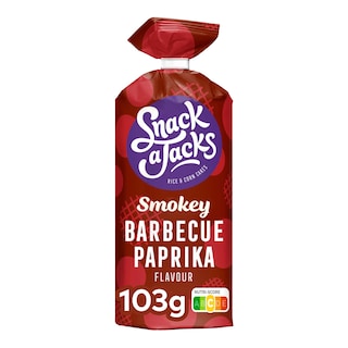 Snack A Jacks | Rijstwafels | Smokey Barbecue Paprika 