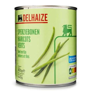 Delhaize | Haricots verts 800 gr