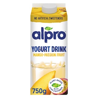 Alpro | Yaourt à boire végétal|Mangue-fruit passion 