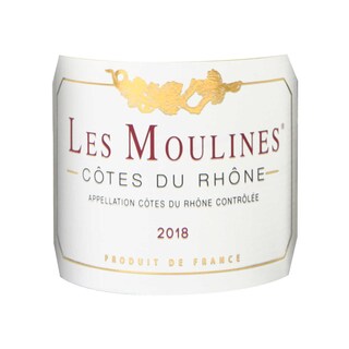 France - Frankrijk | Côtes du Rhône AC | Les Moulines 2018 Rouge 