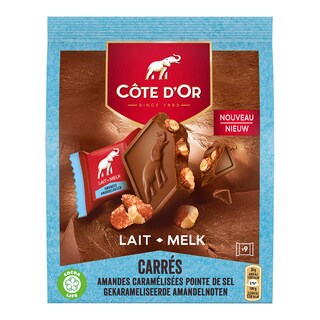 Côte d'Or | Carré | Pralines | Carré | Chocolade | Amandes 180 gr