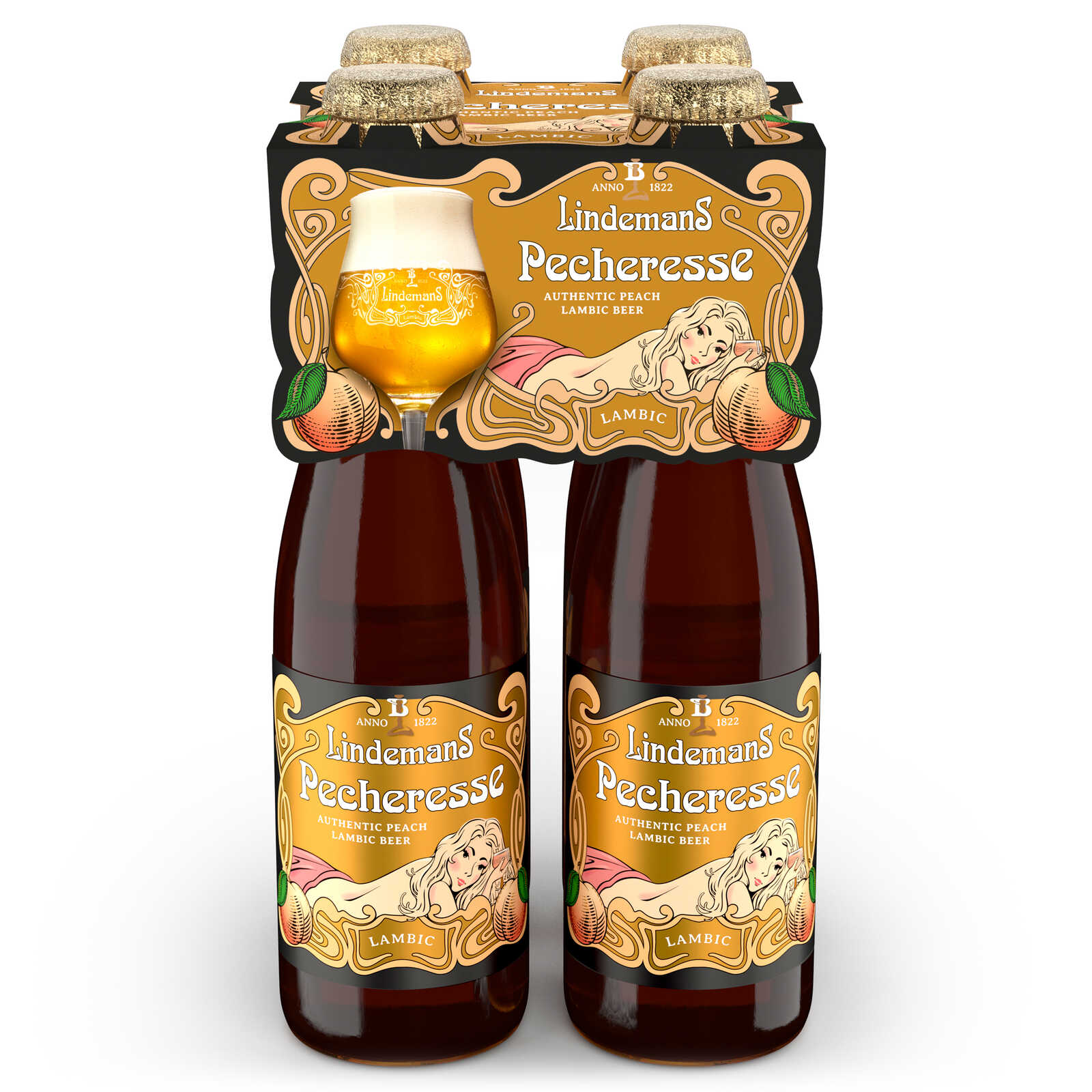 Lindemans Fruitbier | Pecheresse | 2,5% | Fles