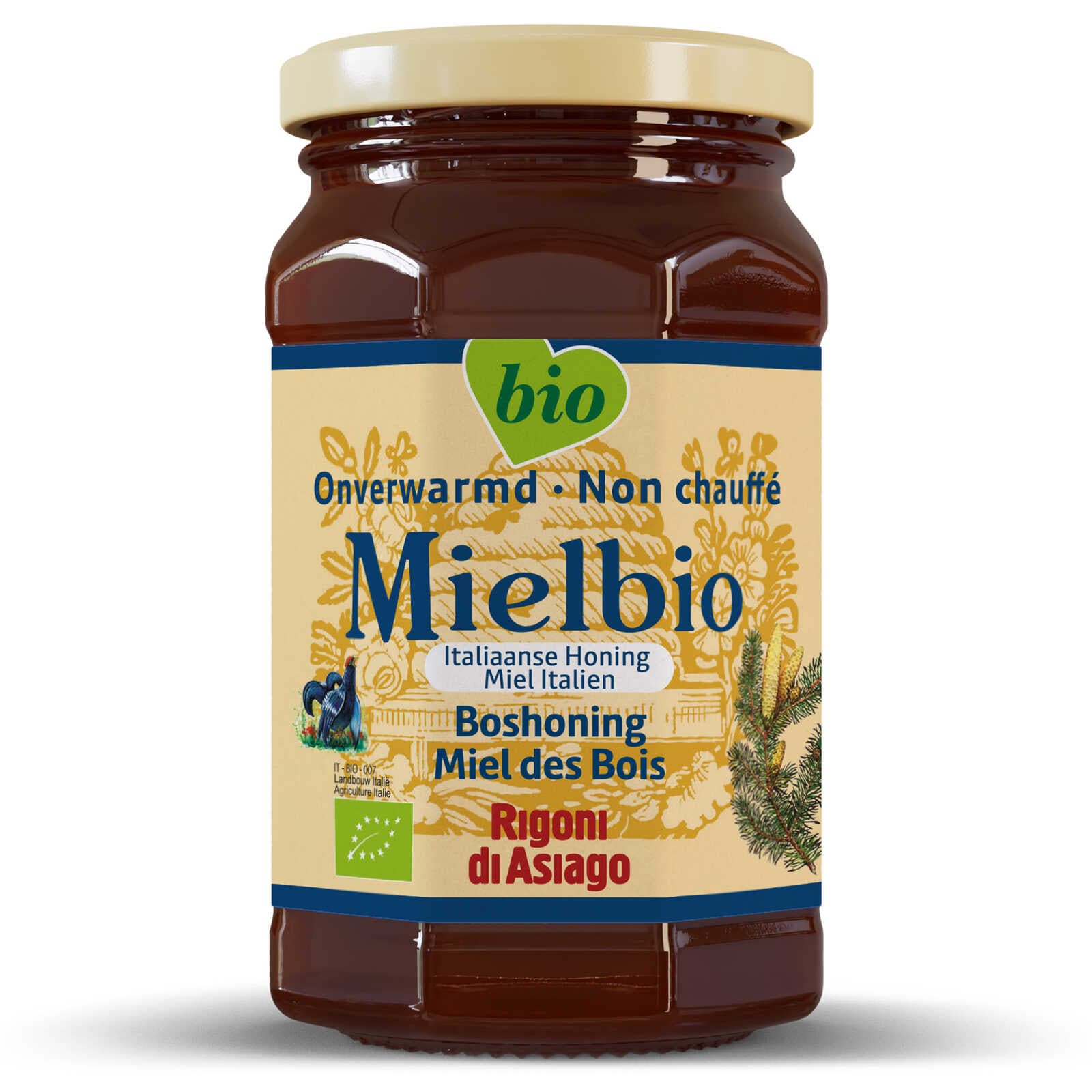 Mielbio Honing | Bos | Bio | Onverwarmd