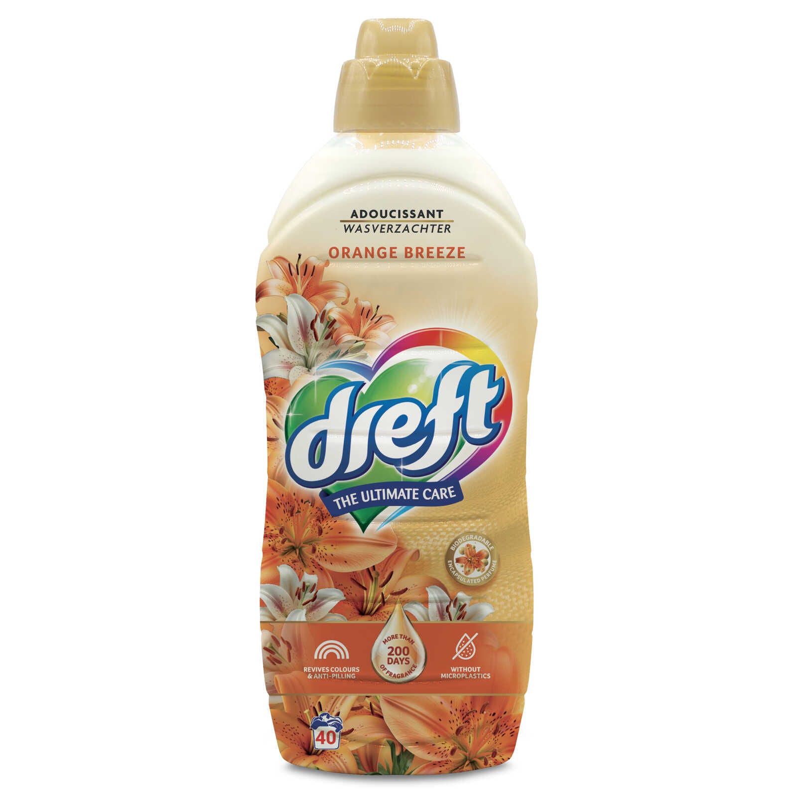 Dreft Wasverzachter | Orange Breeze | 40DS