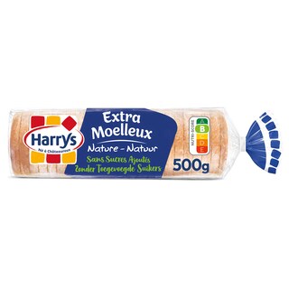 Harrys | Brood | Extra zacht | Zonder toegevoegde suikers 500 gr