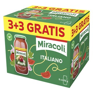 Miracoli | Saus | Italiano 6 x 675 gr