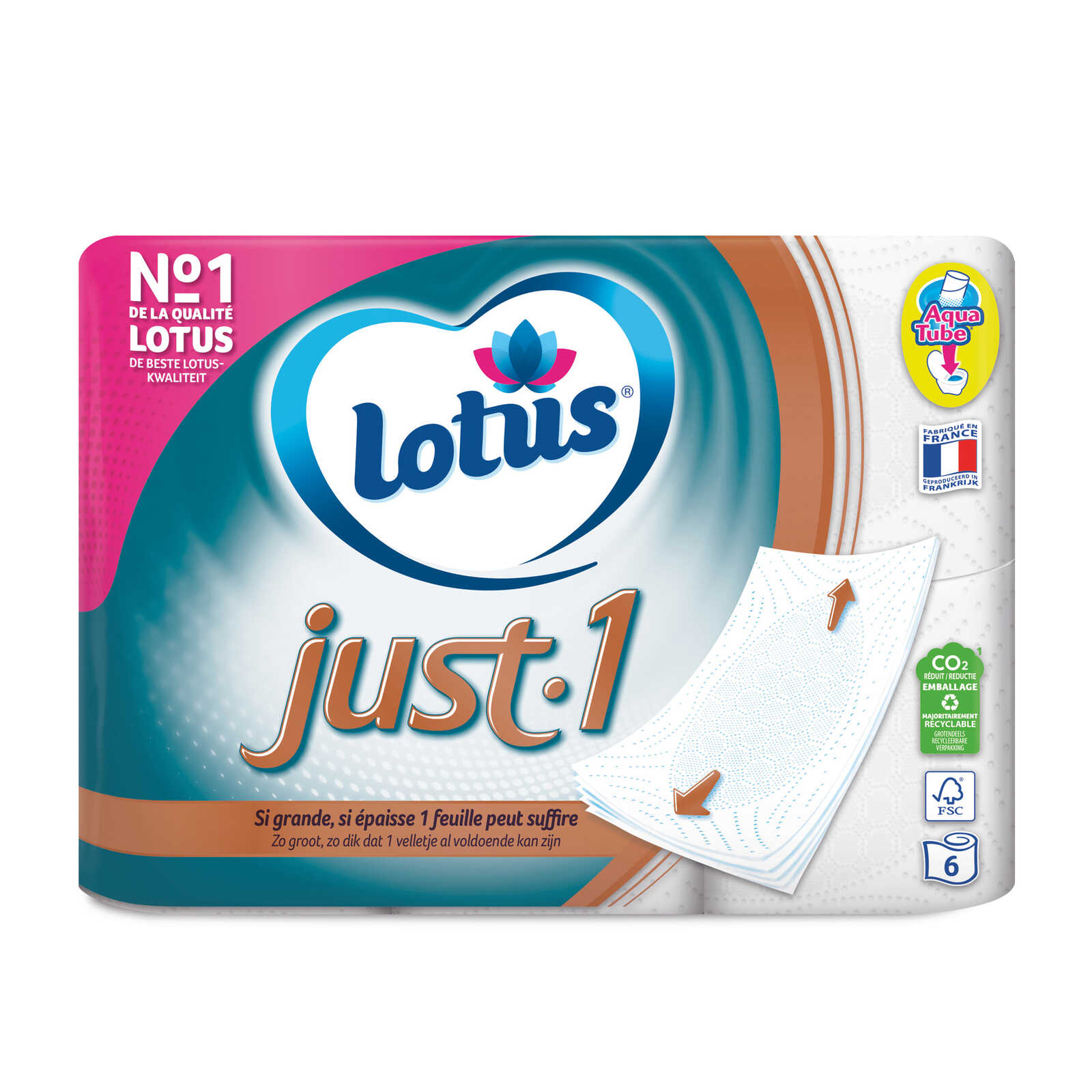 Lotus Toiletpapier | 5-Laags | Eco