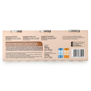 Delhaize | Champignons | Entiers | Mini 